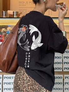 Women T-Shirts - Black - View 6