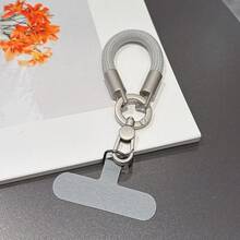 1 Set Personalized Phone Lanyard, Creative Finger Strap 8mm Car Key Chain Pendant, Anti-Lost Anti-Theft Small Hanging Accessory, Fashionable Hanging Chain - Multicolor - View 20