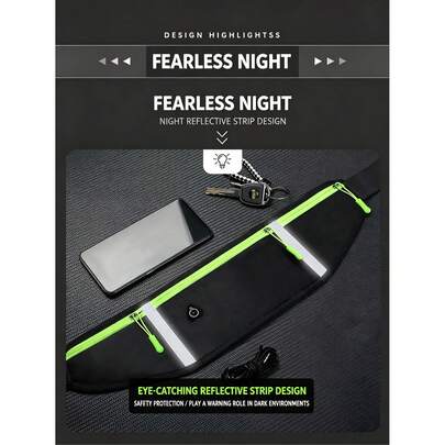 Túi đeo hông phản quang đựng bình nước chạy bộ, túi đeo hông chạy bộ dành cho nam và nữ, túi đeo hông có ngăn đựng bình nước, thích hợp cho chạy bộ, đi bộ đường dài, leo núi, nhiều màu sắc, túi đeo hông thể thao. Túi đeo hông chạy bộ mỏng, túi đeo hông tập thể dục dành cho nam và nữ, túi đeo hông thể thao có ngăn đựng điện thoại, thích hợp cho chạy bộ, đi bộ, đạp xe, cắm trại, tập gym.