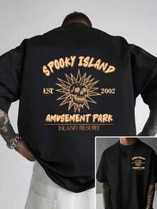 T-shirts pour hommes - Noir - Voir 1