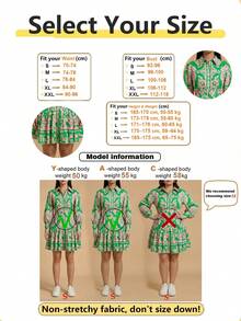 Women's Elegant Ruffled Front Button Floral Print Bohemian Style Shirt Dress With Belt, Suitable For Casual Vacation, Daily Dates, New Year, Spring Festival, Valentine's Day, Commuting, Loose And Comfortable, Suitable For Spring And Summer Wear - Multicolor - View 5