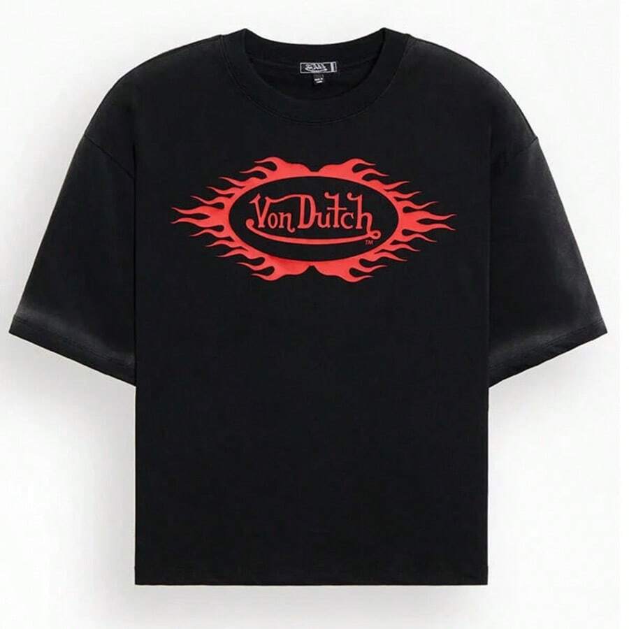 Retro Automotive Theme White Tee Boys Girls Comfortable Crew Neck Shirt, S-Umwon Kids, Summer Clothes For Teens Girl, Easter Outfits For Boys, Clothes For Girls 10 To 12, Toddler Girls Clothes, Teen Summer Clothes, Playful Pals, Summer, Y2k, Streetwear, 1pcs Women's Double-Sided Printing Von Dutchh Heart Logo With Key And Year 1999 Fabric Soft & Skin-Friendly Unisex Style Gifts For Spring Festival, Valentine's Day, St. Patrick's Day & World Cup-Van Dutch Dragon Print Women T Shirt Classic Americana Style Graphic Tee,Summer Outfits,Vacation Outfits Women,Summer Outfits For Women,Spring Outfits For Women,Summer Tops,St Pattys Day Outfit,Easter Outfit Women Kids White Retro Themed Top With Gentle Fabric That's Kind To Sensitive Skin, Ideal For Playground Activities, Family Trips And Weekend Adventures. Personalized Gifts, Easter Gifts Kids, Party Favors For Kids, Gift For Kids, Friends And Family. - Đen 2 - Xem 1