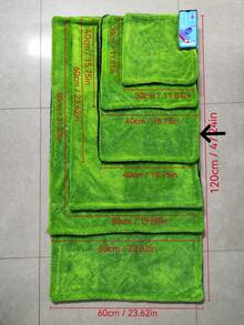 1 Stück extra dickes Mikrofaser Auto Wasch Handtuch, erhältlich in Größen: 30*30cm/40*40cm/40*60cm/50*80cm/60*90cm/60*120cm, 1200 g/m², doppelseitiges Design, super saugfähig & schnell trocknend, kratzfest, geeignet für Autolack & Glasflächen, maschinenwaschbar & wiederverwendbar, langanhaltend - Verschiedenfarbig - Übersicht 15