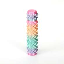 Spiky Grip Stress Relief Bar, Portable Textured Massage Roller With Spikes, Adult Anxiety Relief Sensory Fidget Toy, 3D Printed Spiky Tactile Toy - Multicolor - View 2