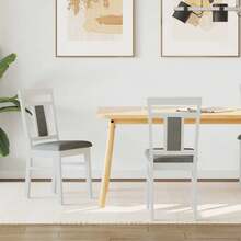 vidaXL Ensemble bureau et chaise - A - Voir 1