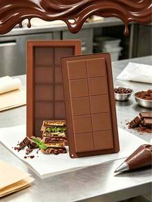 1pc Silicone Chocolate Mold - Suitable For Candy, Chocolate, Chocolate Bars And Dubai Chocolate Molds - Non-Stick, Removable Silicone, Easy Release Wax Mold, Easy To Clean, Durable Rectangular, Reusable Baking Tool, Kitchen Essential - View 11