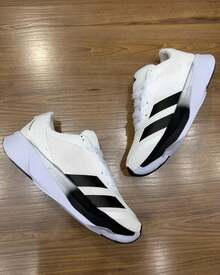 Men's Lightweight Comfortable Hiking/Sporty Sneakers - 白色/黑色 - 查看 1