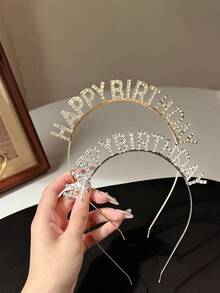 2 件装生日派对头饰 - 奢华生日发饰 - 彩色 - 查看 3