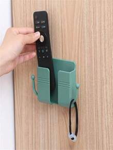 Suporte Multiuso De Parede Para Celular Controle Plástico Para Carregar Celular - Multicolorido - Visão 7