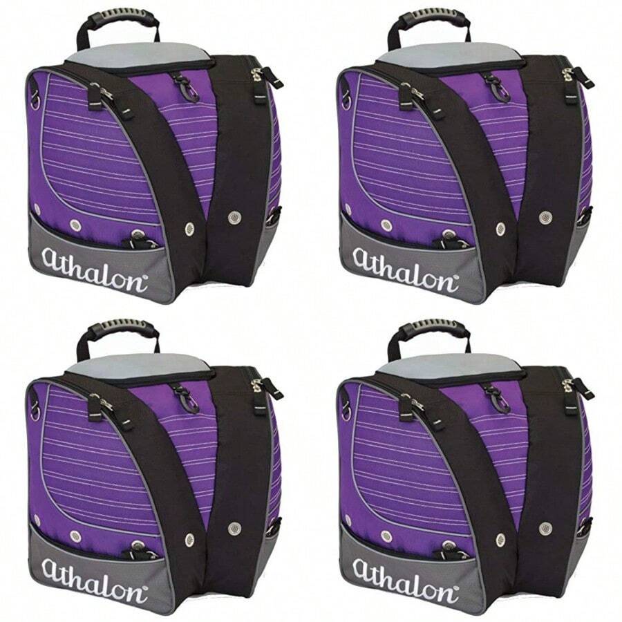 Ski Bag - Purple/Gray - View 1