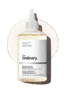 Tónico exfoliante con ácido glicólico al 7% de The Ordinary, 240ml, tónico diario para aclarar y suavizar el tono de la piel para una apariencia talla grande uniforme - Virador - Ver 1