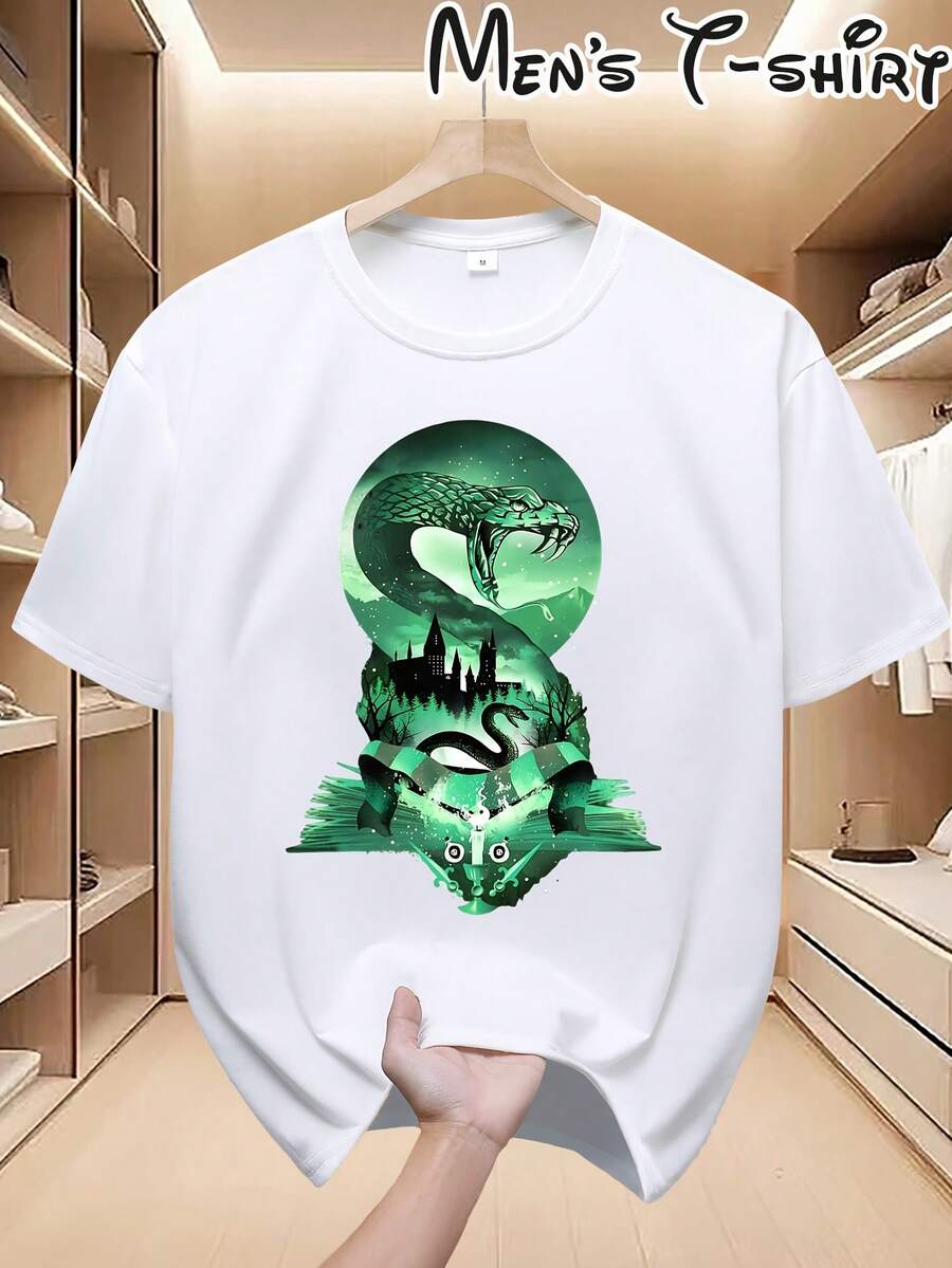 Warner Bros Men T-Shirts - Putih - View 1