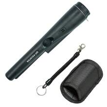 Handheld Metal Detector Wand, Waterproof GP Pointer, Treasure Hunting Locator Probe, Suitable For Adults & Teens - Orange-Black-Blue, Christmas, Christmas Eve, Father's Day Gift - Black - View 8
