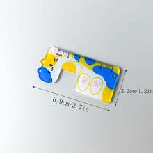 Cartoon Cat L-Shaped Acrylic Ruler Cute Kawaii Student Stationery Ledger Drawing Measurement Tool Girl Heart High Beauty Office Learning Scale Creative Stationery Gift - Cute - View 8