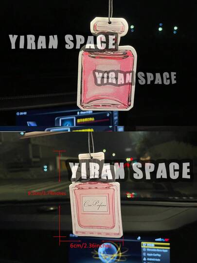 Strawberry Scented Pink Girl Game R Picture Design Car Air Freshener, Natural Air Purifier Hanging Ornament, Car Air Freshener, Aroma Relax Tablet, Alcohol-Free, Sunlight Resistant, Luxury Fragrance Series, Rearview Mirror Hanging Fragrance Tablet, Odor Eliminator, Long-Lasting Scent, Unisex, Creative Natural Fragrance Air Purifier, 5-Star Hotel Scent, Luxury Level Aroma