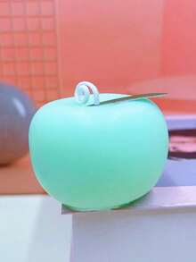 1pc Apple Shaped Silicone Candle Mold, Home Decor/Gift Figurine Plaster Mold, Handmade Epoxy Resin Casting Mold, Art Decor Clay Plaster Mold/Non-Stick Easy Release - White - View 4
