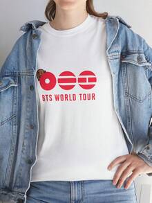 World Tour Tee Concert Shirt, Fan Tour Merch - White - View 2