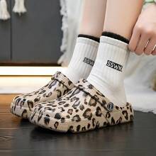 Women's Comfortable Breathable Slip-On Sandals, Soft Sole Versatile Peep Toe Slippers, Summer - Khaki - View 2