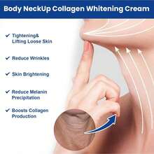 ACSUSS Anti Aging Women's Neck Cream 20g Moisturizing And Firming Enhances Tightness And Brightens Skin, Lightweight And Non Greasy White - mặc định - Xem 2