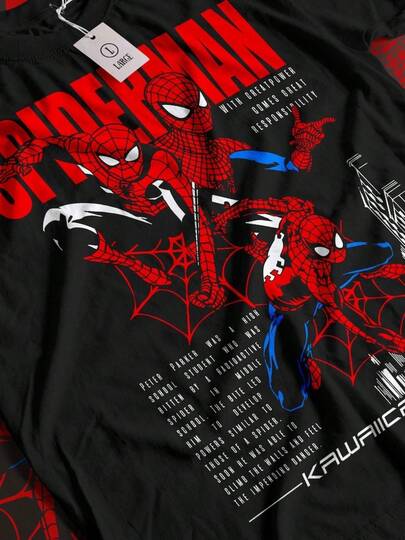 Unisex  T-Shirt,  Shirt, Superhero Shirt,  Lover Shirt, Retro Family Spider Shirt,Men's Holiday Clothes,Mens Tshirts,Mens Clothing,Men Clothes,White T Shirt,Cars,Tops, Shirt,Funny T Shirts,Graphic T Shirt,,F1,Streetwear,Romwe,Y2k,Summer Outfits,,,,Jersey,Y2k Clothes,Lightening Mcqueen,Heated Rivalry,Manfinity Men,Yungblud,Twilight,Tung Tung Tung Sahur