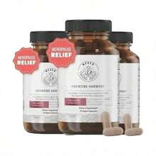 Hormone Harmony - Natural Blend For Mood & Comfort, Drug-Free Support For Menopause Symptoms, 72 Vegan Capsules Healthcare Fitness - 3件 - 查看 8