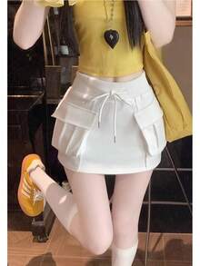 Women Skirts - White - View 3