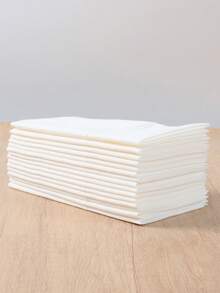 10/15pcs Disposable White Cutlery Bags With Cutlery Pocket, Elegant Disposable Paper Napkin Bags For Wedding, Birthday, Baby Shower, Anniversary, Bridal Party, Graduation, Holiday Party, Party Supplies, Home Decor, Tabletop Decoration, Kitchen & Dining Accessories - Pure White - View 11