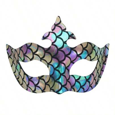 嘉年华半脸情侣面具，箭头图案，复古化妆舞会眼罩，神秘派对服装道具