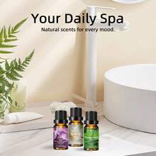 FLATPEA 10毫升天然面部及肌肤护理精油，纯植物萃取，包含茶树、薰衣草、薄荷、香草、尤加利、丁香等多种香型，专业按摩油，身体SPA护理，舒缓放松香氛，净化肌肤，保湿面部精油，日常美容护理，0.34液盎司单瓶装，多种香型可选 - 丁香 - 查看 6