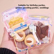 Creative Bottled Candy Self-Sealing Bags, Waterproof And Moisture-Proof, Suitable For Snacks, Candy, Cookies Packaging, Sealed Edges, Handmade Gift Accessory Bags, Party Favors Bags, Handmade Snacks And Candy Bags, Accessory Bags, Jewelry Bags, Storage Bags, Mother's Day - 1pc(random color) - View 4