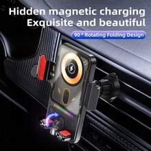 66W Magnetic Wireless Car Charger & 15W Wireless Charging Stand - SD19 - View 4