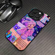 Violencia caótica en collage de conejos Purple Jax.funda de teléfono Fundas compatibles con ,Apple,VIVO,OPPO,,, y Honor.Fabricadas en silicona TPU,ofrecen protección contra golpes y caídas. - Negro - Ver 1
