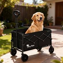 Foldable Outdoor Trolley With A High Load Capacity, Camping, Picnics, And Shopping Trips.It Features All-Terrain Wheels And Is Barbecues And Beach Outings - Monster - 查看 10