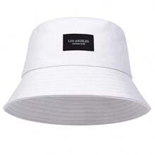 Mũ tai bèo nam Los Angeles, có nhãn thêu chữ cá nhân hóa, kiểu dáng thời trang, phù hợp cho các hoạt động ngoài trời mùa xuân/thu, du lịch, đi biển, dự tiệc. - nhiều màu - Xem 3