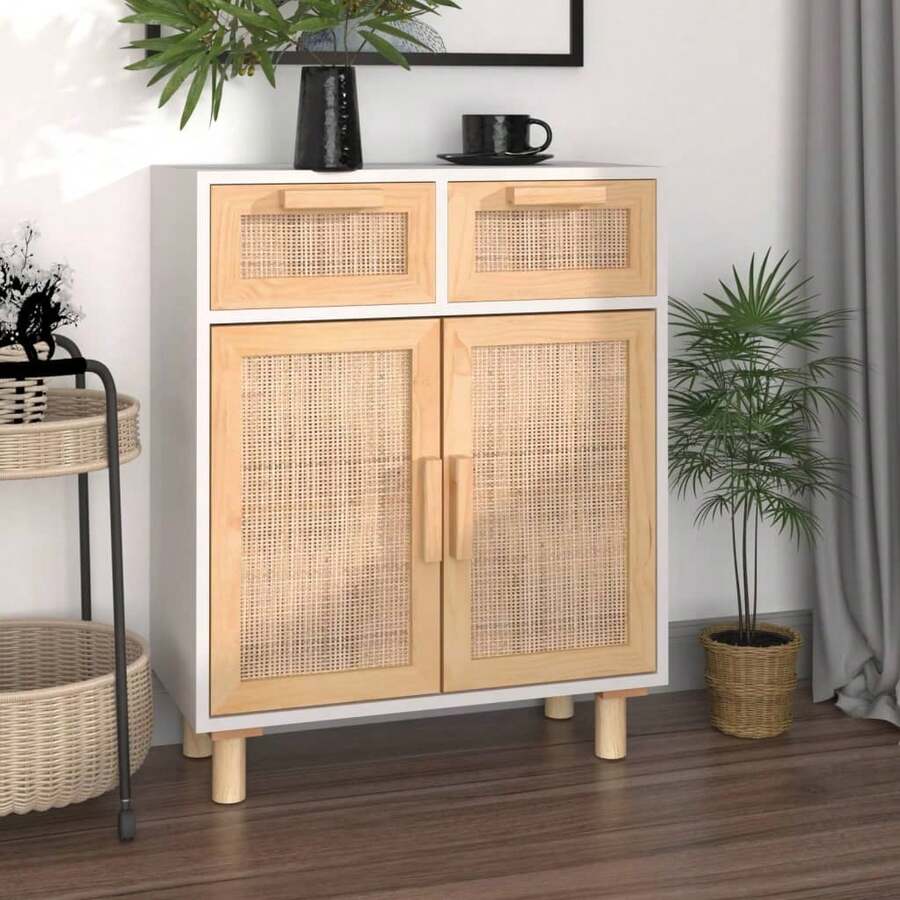 vidaXL Armadi di Archiviazione - Bianco - Visualizzare 1