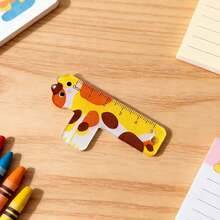 Thước kẻ hình chữ L bằng acrylic hình hươu cao cổ hoạt hình dễ thương, đồ dùng văn phòng phẩm học sinh Kawaii, dụng cụ vẽ, đo lường, đồ dùng văn phòng phẩm sáng tạo, quà tặng văn phòng phẩm cho bé gái. - Động vật - Xem 3