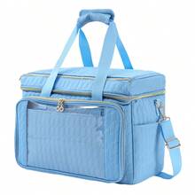 1pc Extra Large Capacity Crochet Storage Bag, Yarn Ruler & Sewing Supplies Organizer Pouch, Multi-Layer Design, Multi-Color Options, Sewing Accessories Storage, Suitable Gift For Sewing Enthusiasts, Suitable For Home Use And Outdoor Storage - Extra Large Sewing Storage Bag - View 13