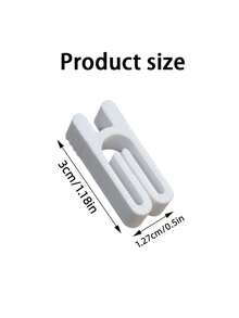 10 piezas/paquete Clips de sellado de alimentos livianos y duraderos, herramienta práctica de cocina - Multicolor - Ver 5