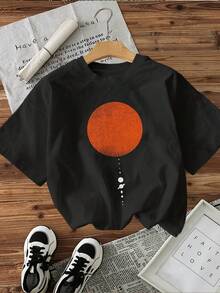 Women T-Shirts - Black - View 1