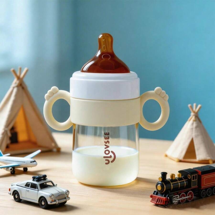 Bộ bình sữa 3 trong 1 chất liệu PPSU cao cấp, dung tích 240ml/300ml, có bi trọng lực và tay cầm, bình sữa đa chức năng, cốc có ống hút và vòi uống, món quà hoàn hảo cho các bà mẹ mới sinh giúp việc cho bé bú dễ dàng hơn.