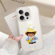 Linda funda de teléfono M-monch-hchs para Phone17air, 16, 15, 14, 13, 12, 11, cubierta transparente. - z10 - Ver 11
