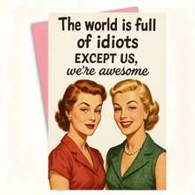 一张趣味盎然、生动活泼的女性生日贺卡，适合送给女性朋友、女友、同学及其他亲密好友。这是一张充满乐趣且独具特色的贺卡。 - A - 查看 8