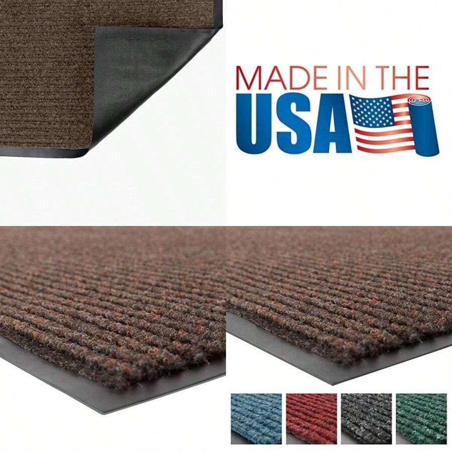 Notrax - 109S0035BR 109 Brush Step Entrance Mat for Home or Office - Rectangular de 33 x 8 - Ver 1