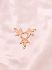 1/3/5 piezas Accesorio de collar, pulsera y colgante con elemento de estrella de mar en estilo bohemio, adecuado para uso diario - Multicolor - Ver 8