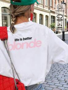 Women T-Shirts - White - View 2