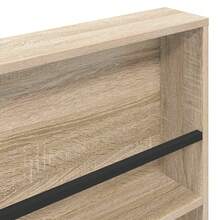 vidaXL Magazinregal 2 Pcs Sonoma-Eiche 80 X 12 X 70 Cm Holzwerkstoff - Tabac - Voir 8