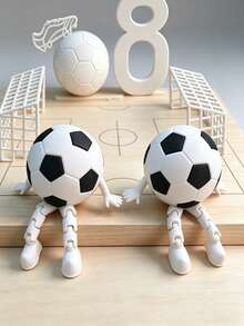 1 pieza Decoración creativa del Balón de la Copa Mundial 2026, adecuado para decoración de escritorio, regalos de fiesta, regalos de cumpleaños, regalos del Día del Padre, juguetes de vuelta a la escuela, mejor regalo para aficionados al fútbol - Multicolor - Ver 8