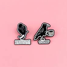 Lapel Enamel Pins And Brooches Badge Pins For Backpacks Bags Backpack Cool Decoration Friend For Gifts - Multicolor - View 2