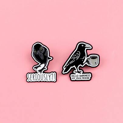 Lapel Enamel Pins And Brooches Badge Pins For Backpacks Bags Backpack Cool Decoration Friend For Gifts