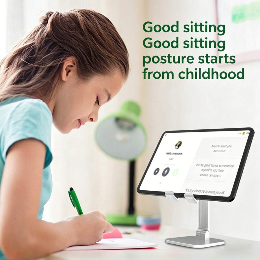 Soporte de escritorio plegable y ajustable para teléfonos, apto para tabletas y teléfonos, estable y duradero, conveniente para transmisión en vivo y ver videos - Multicolor - Ver 1